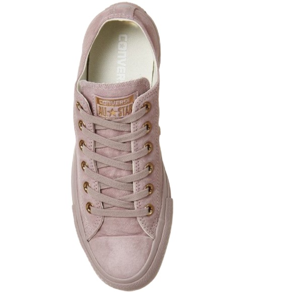 NWOT Converse Chuck Taylor All Star Low Tops in Dusty Pink Monochrome - Picture 4 of 5